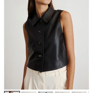 Tanya Taylor Black Sleeveless Vest